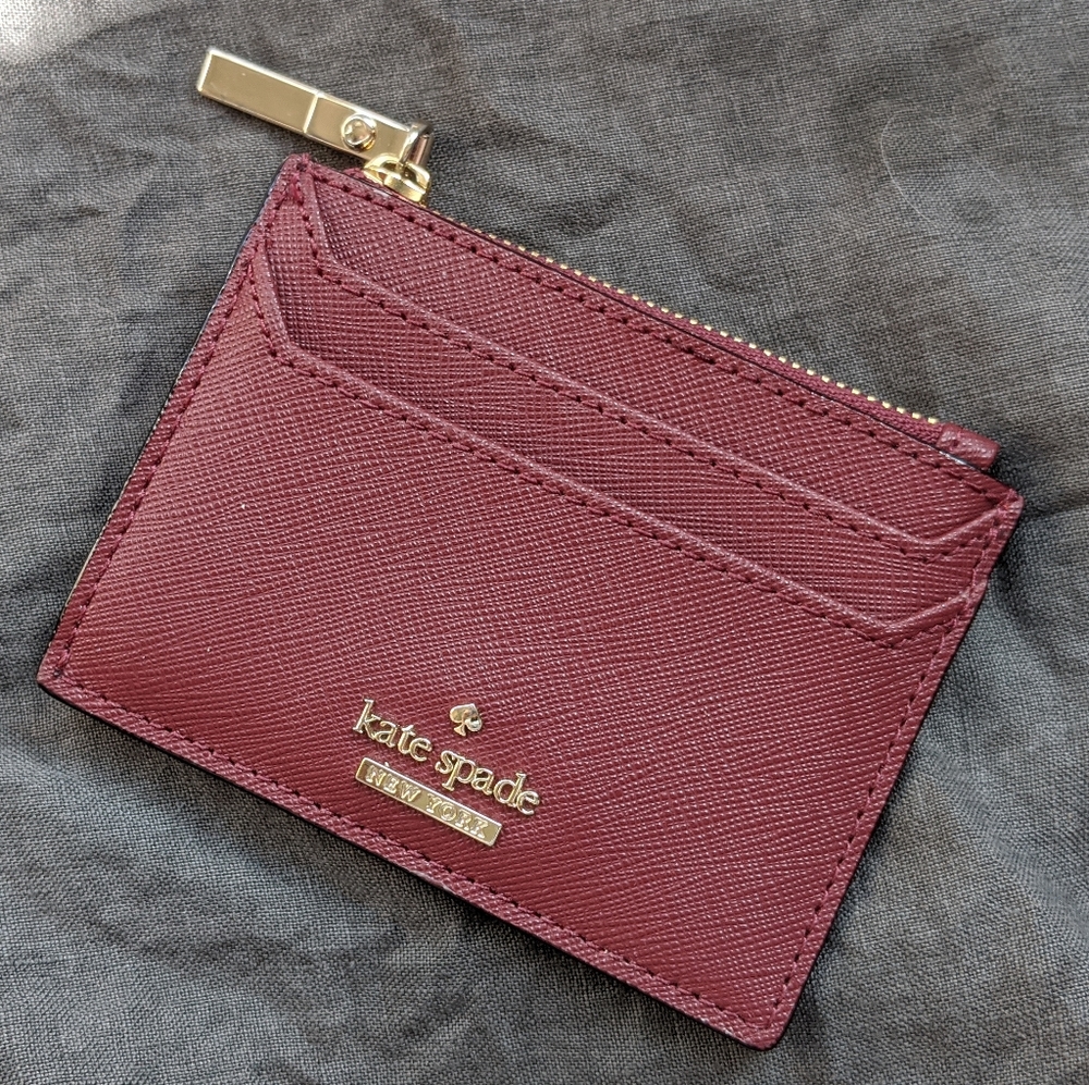 Kate Spade Cameron Street Gabe Leather Card Case